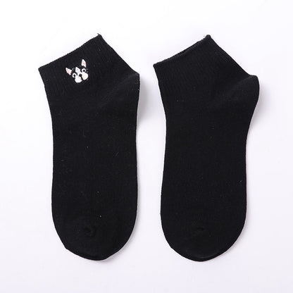 Friendchie Embroidered Socks