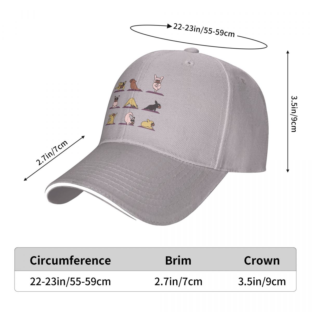 Friendchie Yoga Baseball Cap